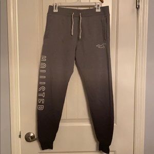 Boys Hollister Grey ombré  sweatpants
